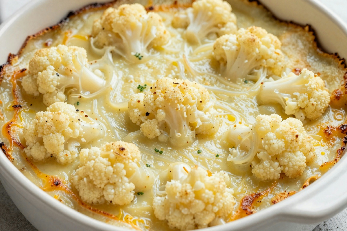 Gratin di cavolfiore cremoso: il piatto che farà innamorare tutti a tavola