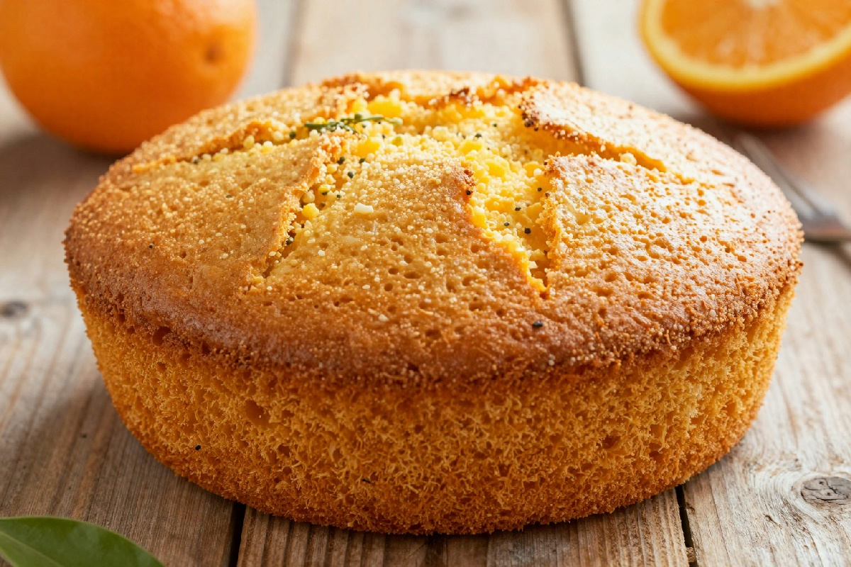 La torta all'arancia senza uova che risolve ogni problema di dolci: pronta in un attimo e deliziosa